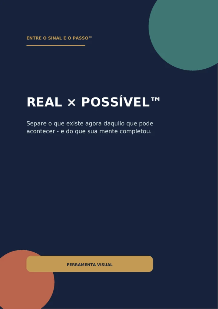 Capa Real x Possível